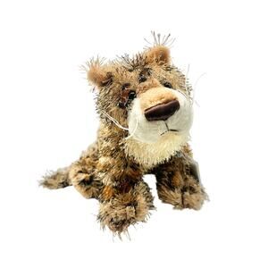 Webkinz Ganz Brown Tan NWT HM031 Leopard with Code Attached Stuffed Plush 9"